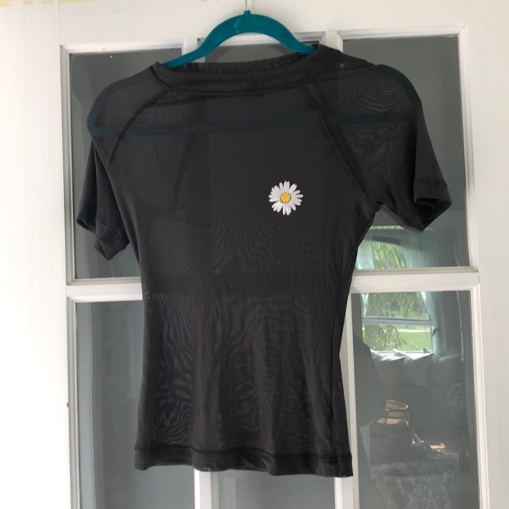 Urban outfitters Gray Mesh Daisy too